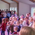 Die Spatzen feiern Gottesdienst