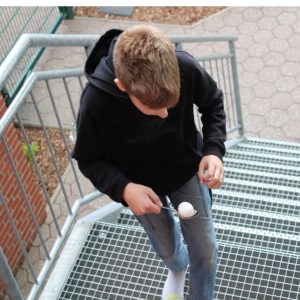Eierlaufen macht auch Spaß